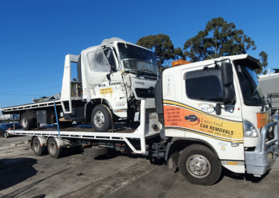 Tow truck towing a truck. Perth Towing and Tow Truck Services